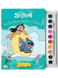 Sa pictam cu Lilo si Stitch. Carte de colorat cu pensula si acuarele. Disney Stitch/***