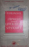 IMPRESII ASUPRA LITERATURII SPANIOLE