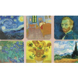 Suport pentru pahar - Van Gogh - mai multe modele | Cartexpo