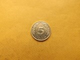 Tunisia 5 Milliemes 1997 ( AH 1418 ), Africa, Aluminiu