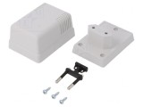 Carcasă Alimentator ABS Gri 52x70x47mm Cu Șuruburi, MASZCZYK