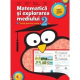 MATEMATICA SI EXPLORAREA MEDIULUI. TESTE PENTRU CLASA A II-A (Evaluare nationala) - Editura Litera
