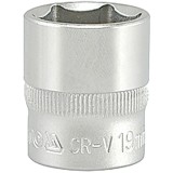 Yato YT-3814 - Capat cheie tubulara cu profil hexagonal interior 6 laturi 19 mm 3/8 inch