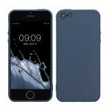 Husa pentru Apple iPhone 5 / iPhone 5s / iPhone SE, Silicon, Albastru, 33098.116, Carcasa, Kwmobile