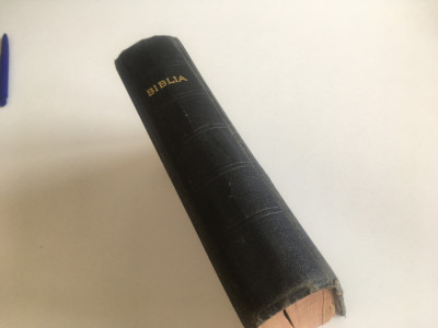 BIBLIA CORNILESCU( CU TRIMETERI) TIPARITA LA LONDRA 1967-FORMAT NORMAL 21X14 CM foto