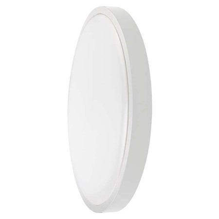 Plafoniera Led 18w Ip44 Cu Senzor 6500k Alb Rece - Alb