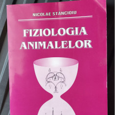 FIZIOLOGIA ANIMALELOR - NICOLAE STANCIOIU , STARE FOARTE BUNA .