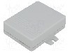 Carcasa ABS, 57mmx73mmx21mm, MASZCZYK - KM-21 GY