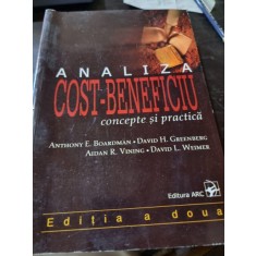 Anthony E. Boardman, David L. Weimer - Analiza Cost-Beneficiu, Concepte si practica