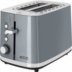 Prajitor de paine ECG ST 2766 Vintage Scuro, 925 W, 2 felii, 7 niveluri de