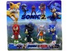 Set 4 figurine Sonic