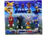 Set 4 figurine Sonic