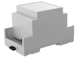 Carcasă pentru șină DIN 90x53x53mm PPO Gri