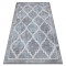 MIRO 51639.805 covor lavabil Trellis spalier anti-alunecare - gri, 200x290 cm
