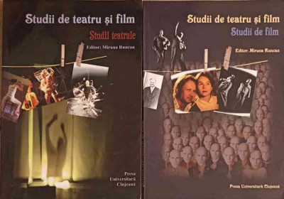 STUDII DE TEATRU SI FILM VOL.1-2 STUDII TEATRALE, STUDII DE FILM-MIRUNA RUNCAN foto