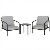 Outsunny set bistrou salon grădină fotolii | Aosom Romania