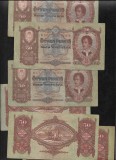 Ungaria 50 pengo 1932 F-VF pret pe bucata