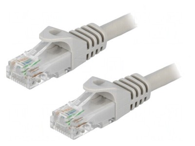 Patch Cord UTP Cat6 3m Gri foto