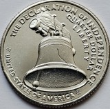 Quarter/ 25 cents 2026 USA, Declaration of Independence, 250 years of American Liberty, lit.D/P, km#827