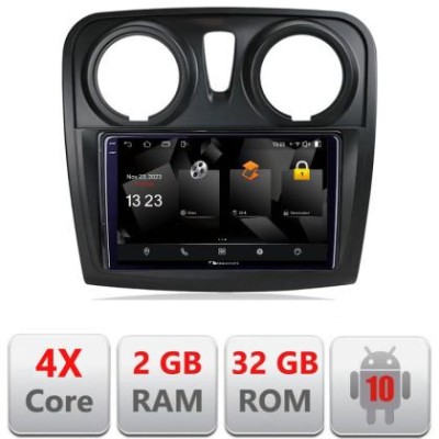 Navigatie Dacia Sandero Logan Lodgy 2012-2020 5230-sandero Android Ecran 720P Quad Core 2+32 carplay android auto CarStore Technology foto