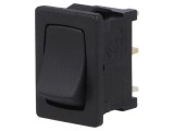 Comutator Basculant Negru ON-OFF 10A 250V