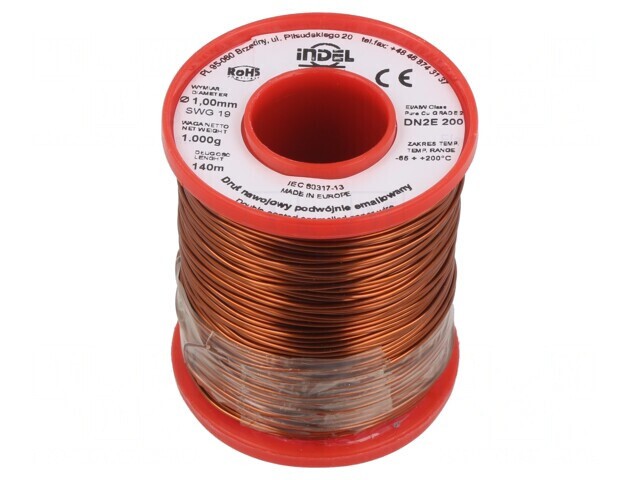 S&acirc;rmă Emailată Dublă 1mm 1kg Cu 65-200&deg;C