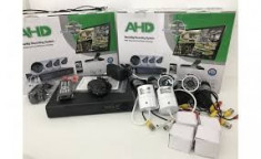 Sistem supraveghere AHD Full 4 camere 3 MP Kit Complet foto