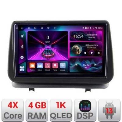 Navigatie Renault Clio 3 2005-2013 A-Clio3 4+64 InCell Display 1K Android Waze USB Navigatie Internet Youtube Radio CarStore Technology foto
