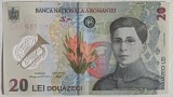 Bancnota romaneasca 20 lei,emisa in 2021