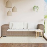 VidaXL Set canapea de 3 locuri din poliratan 8 piese 243246