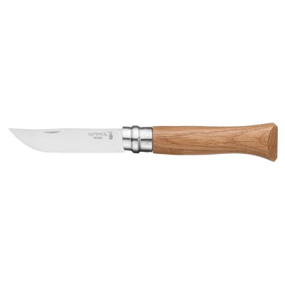 Cutit de buzunar N&amp;deg;08, inox, 8,5cm, &amp;quot;Tradition Luxe&amp;quot;, Oak - Opinel foto