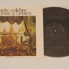Duete celebre din opere si operete - disc vinil ( vinyl , LP ) NOU
