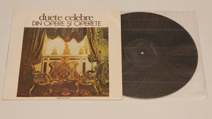 Duete celebre din opere si operete - disc vinil ( vinyl , LP ) NOU