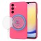 Husa silicon Samsung Galaxy A25 5G Techsuit SoftFlex MagSafe, fucsia