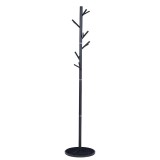 Cumpara ieftin Cuier haine tip pom Marietta metal negru D37x177cm
