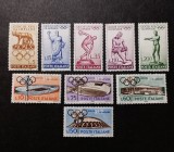 Italia 1960 - jocuri olimpice Roma serie timbre MNH