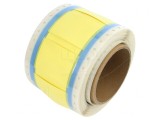Marcaje termocontractabile galbene 50mm 3:1