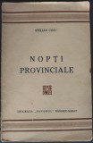 Cumpara ieftin STELIAN CUCU - NOPTI PROVINCIALE (VERSURI, editia princeps - RAMNICU-SARAT, 1931) [DEDICATIE / AUTOGRAF]
