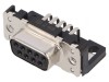 D-Sub 9-Pin Soclu Mamă 90&deg; THT