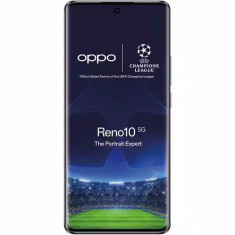 Telefon mobil OPPO Reno 10 5G, 8GB RAM, 256GB ROM, Silvery Grey, Dual SIM, Camera Tripla: 64MP, Procesor Mediatek Dimensity 7050