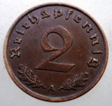 2.609 GERMANIA 2 REICHSPFENNIG 1937 A, Europa, Bronz