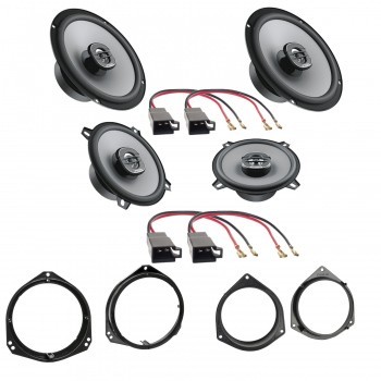 Pachet complet fata si spate pentru Opel Astra H 2004-2014 cu boxe Hertz