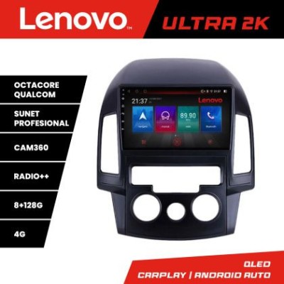 Navigatie HHyundai I30 2009-2012 clima manuala M-i30ac Octa Core Android Radio Bluetooth GPS WIFI/4G DSP 2K 8+12 CarStore Technology foto