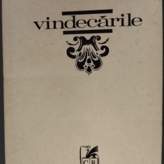 DOINA URICARIU - VINDECARILE (VERSURI) [volum de debut, 1976 / tiraj 390 ex.]