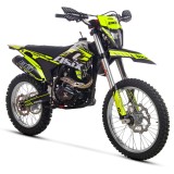 Motocicleta Cross/Enduro Asix XB88 A3, 250cc, roti 21/18", culoare negru/lime, p... Cod Produs: MX_NEW A6XB88A3CB250-F21/18-5