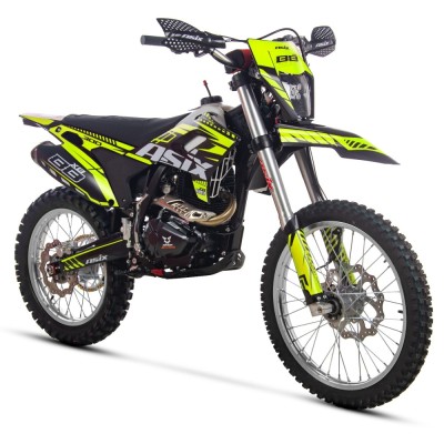 Motocicleta Cross/Enduro Asix XB88 A3, 250cc, roti 21/18&amp;quot;, culoare negru/lime, p... Cod Produs: MX_NEW A6XB88A3CB250-F21/18-5 foto