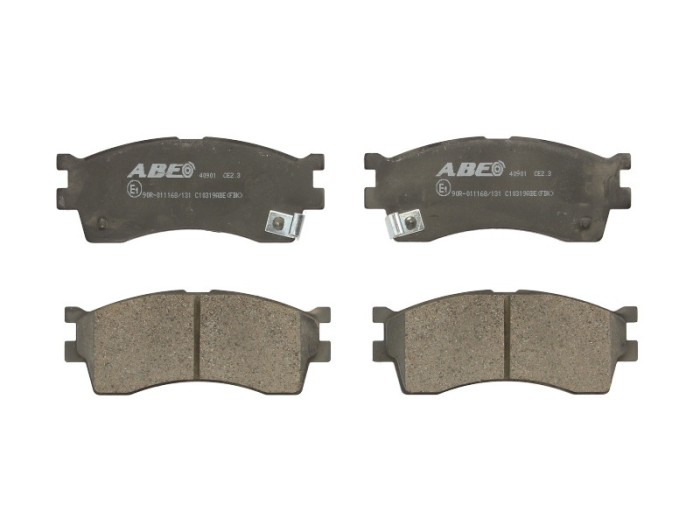 Set placute frana,frana disc HYUNDAI i20 (PB, PBT) (2008 - 2014) ABE C10319ABE