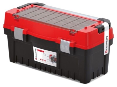 Ladă pentru unelte KISTENBERG EVO60 polimer roșu-negru 594x288x308mm 25kg foto