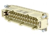 Conector HDC Inserturi Contact Tată Han E PIN 24 24 PE