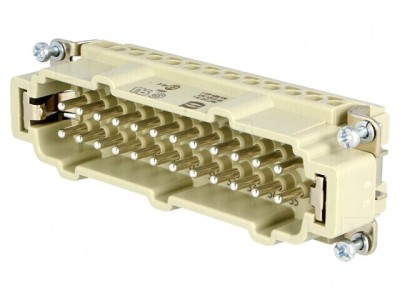 Conector HDC Inserturi Contact Tată Han E PIN 24 24 PE foto